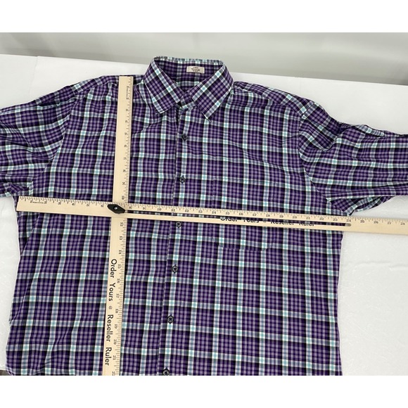 Peter Millar Mens Button‎ Down shirt size Large #1211 - Picture 7 of 8